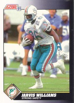 Jarvis Williams Miami Dolphins 1991 Score NFL #516